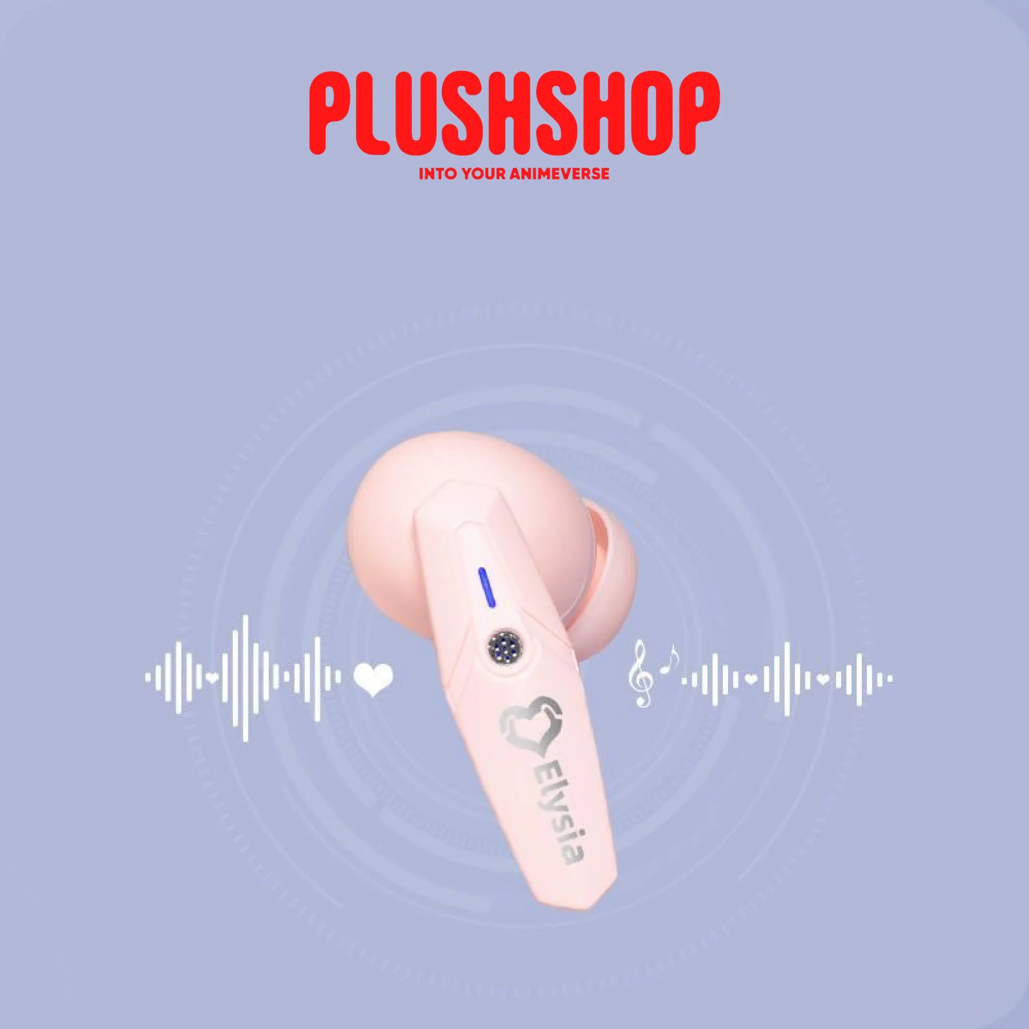 Honkai Impact 3Rd Elysia Wireless Noise Reduction Hifi Sound Quality Bluetooth Headset With Charging