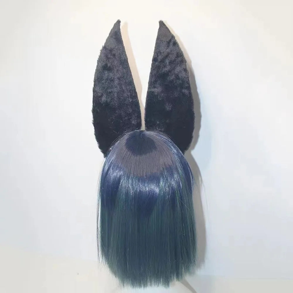 Genshin Impact Tighnari Cosplay Wig And Furry Ears
