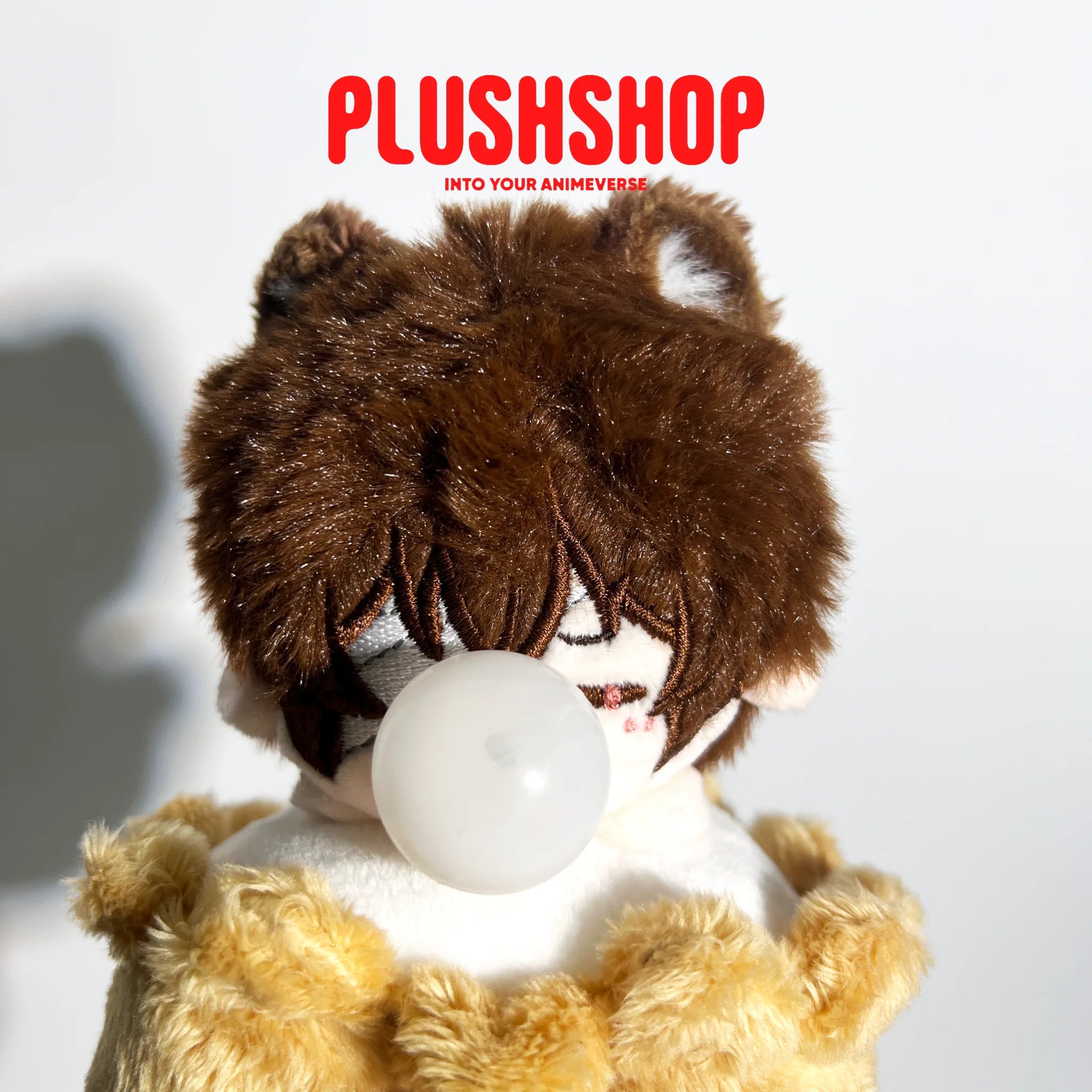 10Cm Bungo Stray Dogs Characters Dazai Osamu &amp; Nakahara Chuuya Cute Plush Toy 玩偶挂件
