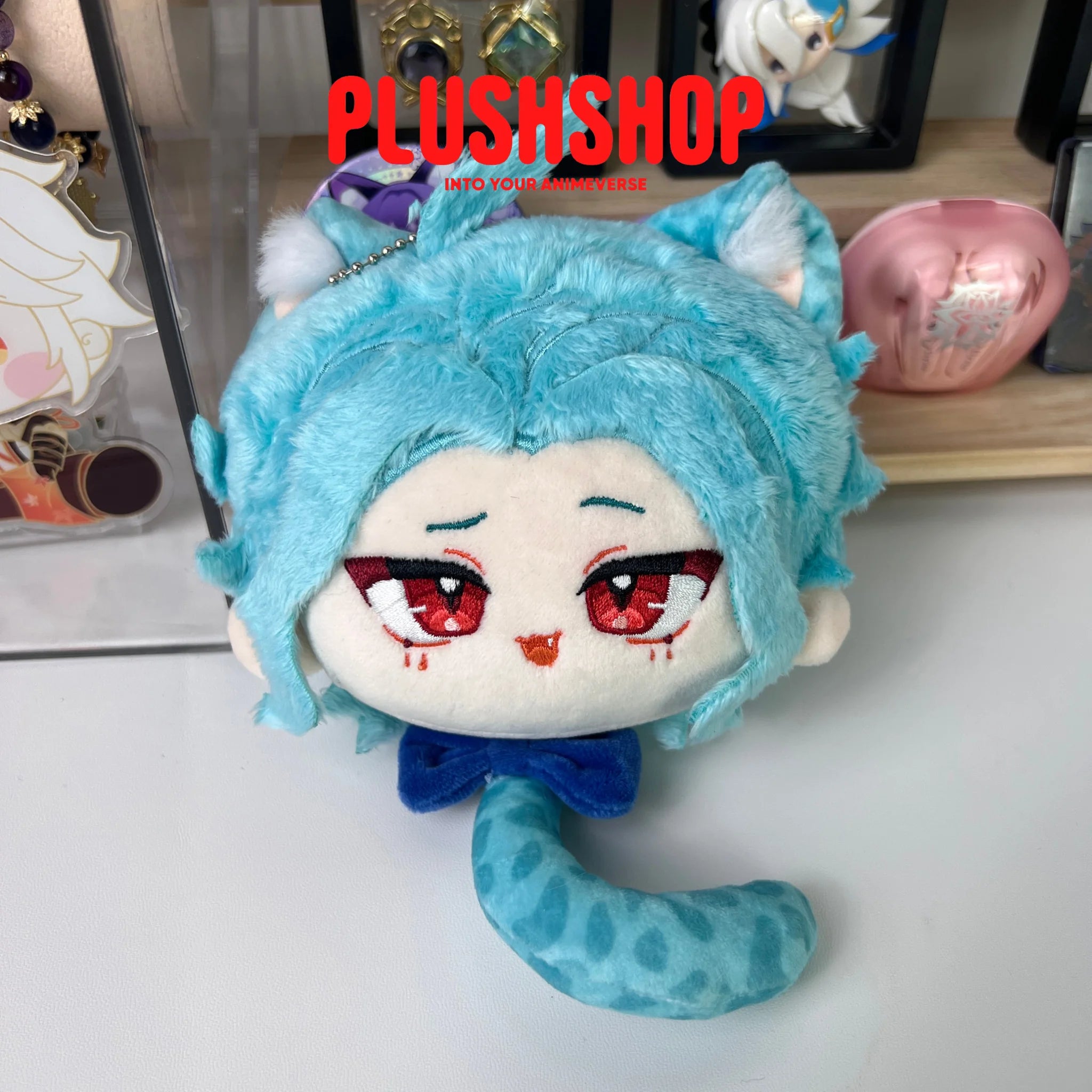 10Cm Genshin Impcat Dottore Cute Plush Toy 毛绒挂件