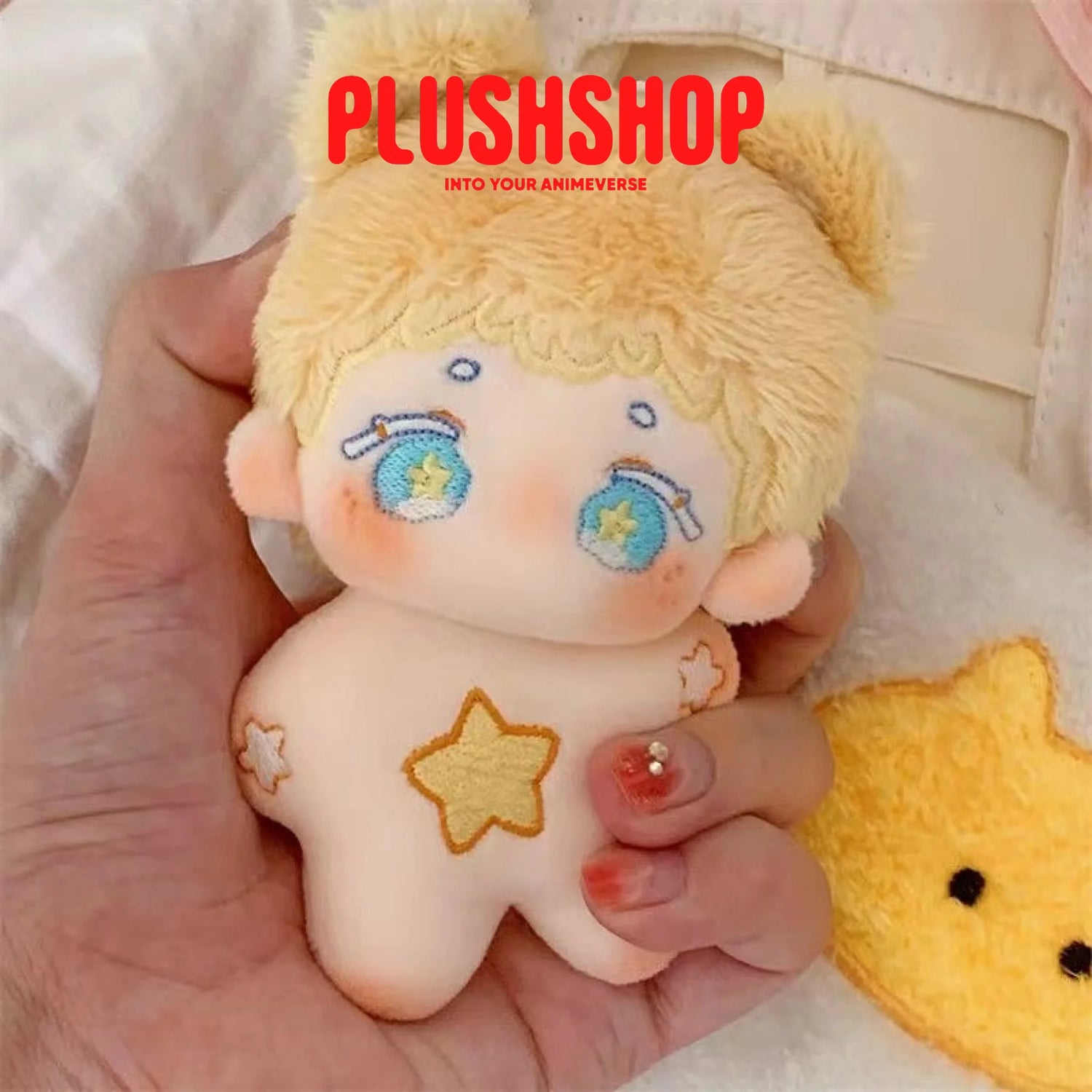 10Cm Starfish Plushies Cotton Doll Cute Toys Yellow Star-Boy