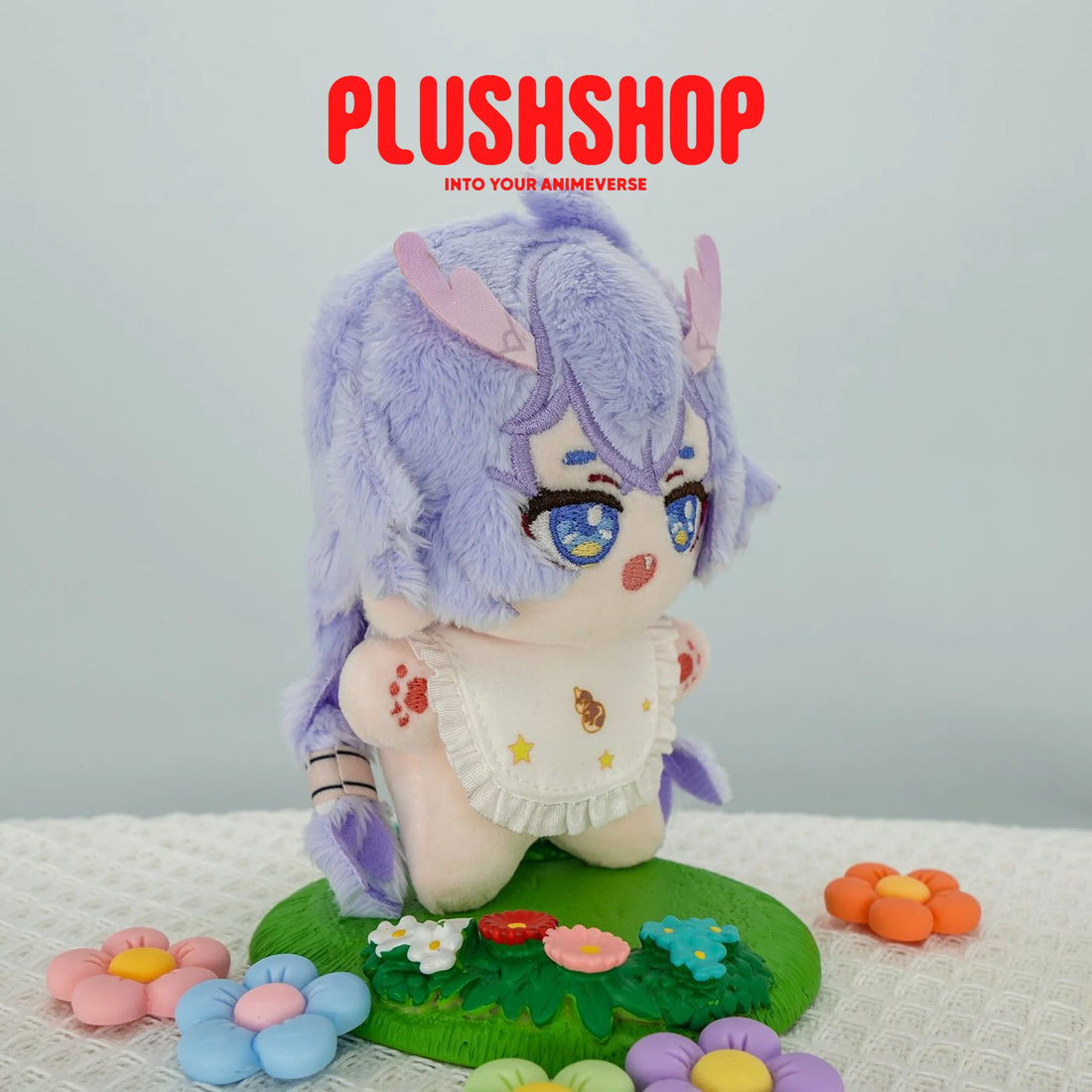 10Cm Starfish Plushies Honkai Starrail Bailu Cotton Doll Cute Toys 玩偶