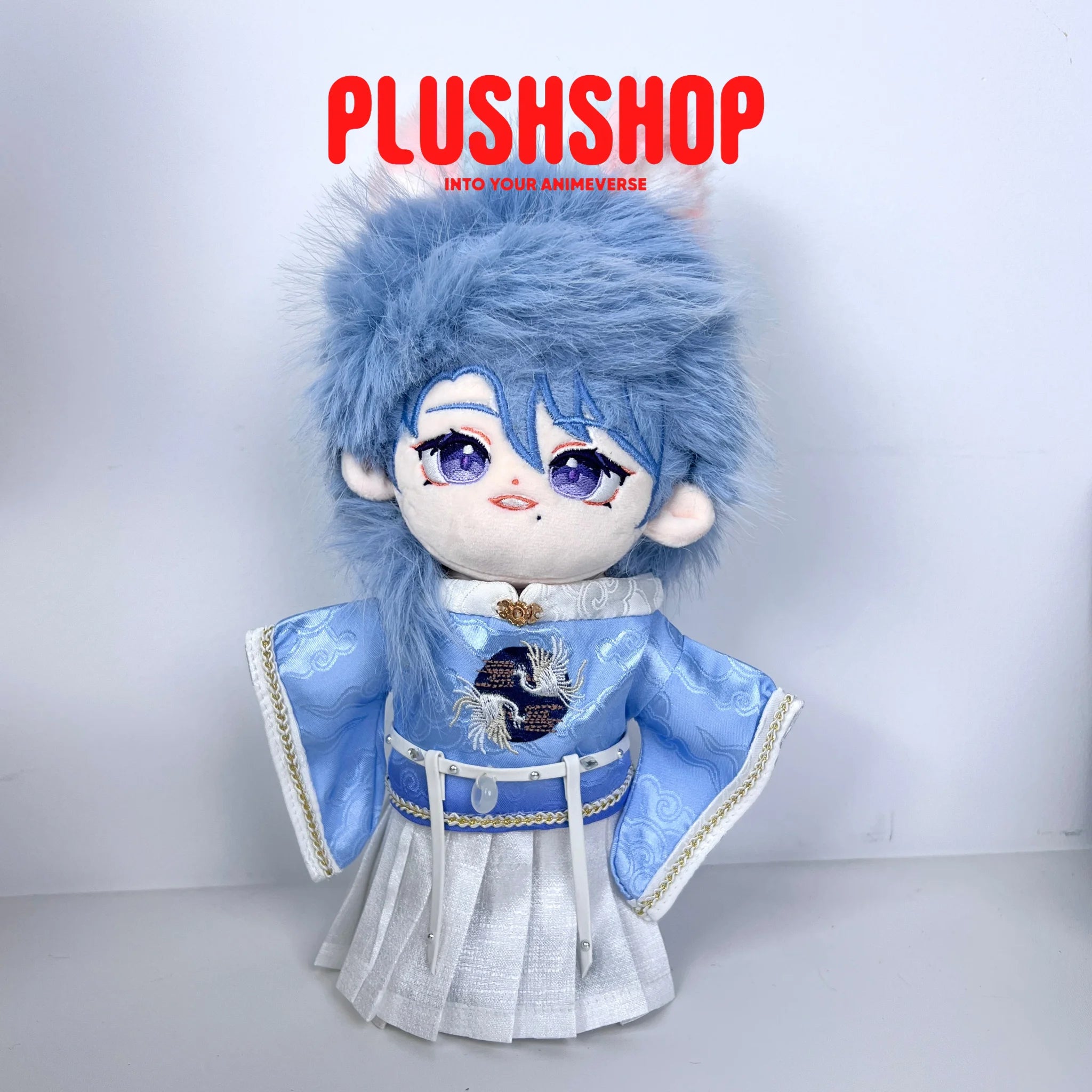 20Cm Ayato Plushie Outfit Changeable Genshin 玩偶