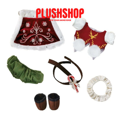 20Cm Cotton Doll Plush Christmas Theme Clothes Cute Outfit For Dolls(Outfit Only) Only 娃衣