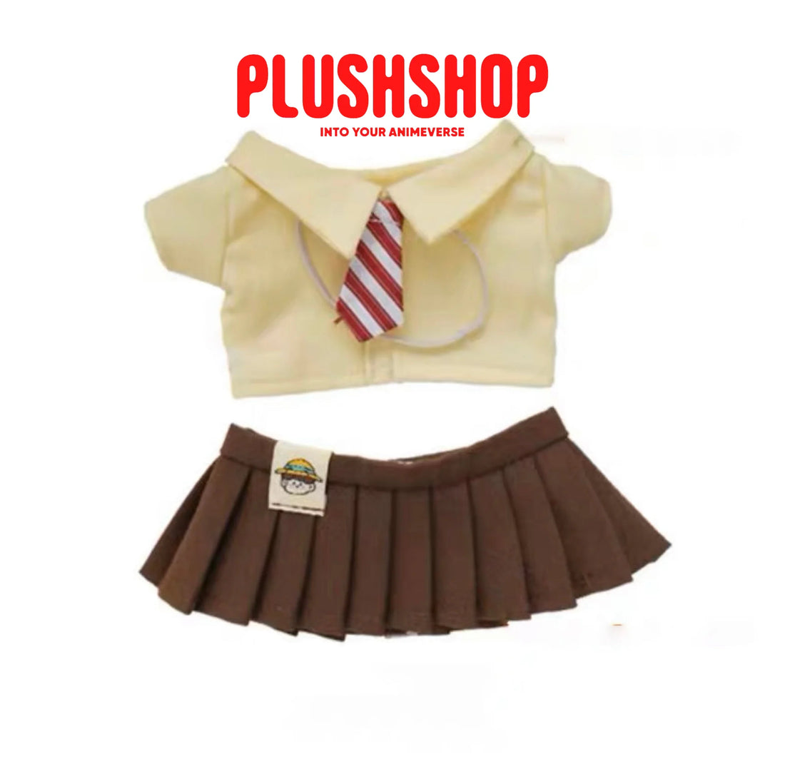 20Cm Cotton Doll Plush Clothes Cute Outfit For Dolls(Outfit Only) Outfit（Without Coat）