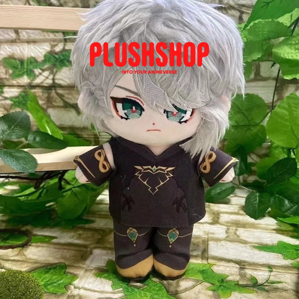 20Cm Genshin Alhaitham Cotton Doll Plushie With Outfit