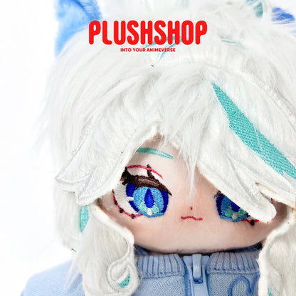 20Cm Genshin Impact Furina Focalors Plush Cute Doll Outfit Changeable Naked Doll 玩偶