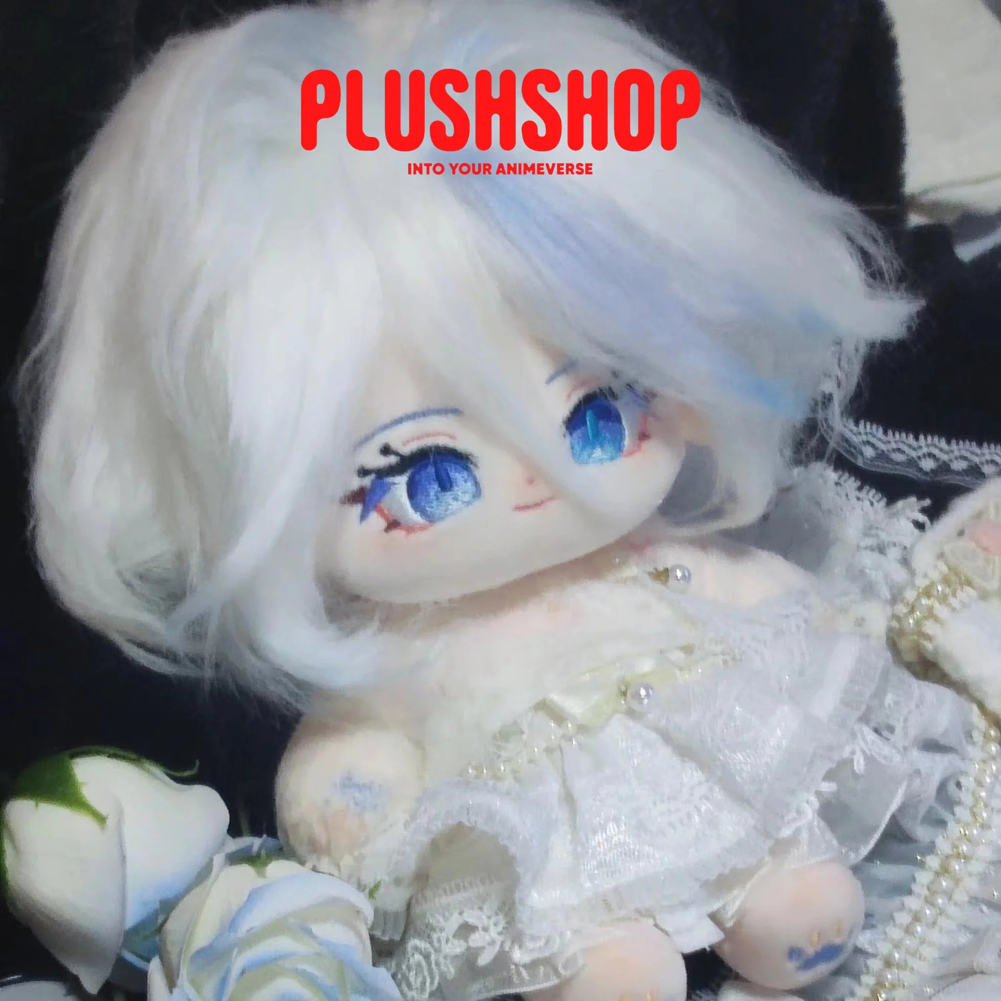 20Cm Genshin Impact Furina Focalors Plush Cute Doll Outfit Changeable(Pre-Order Ship Within 25 Days)