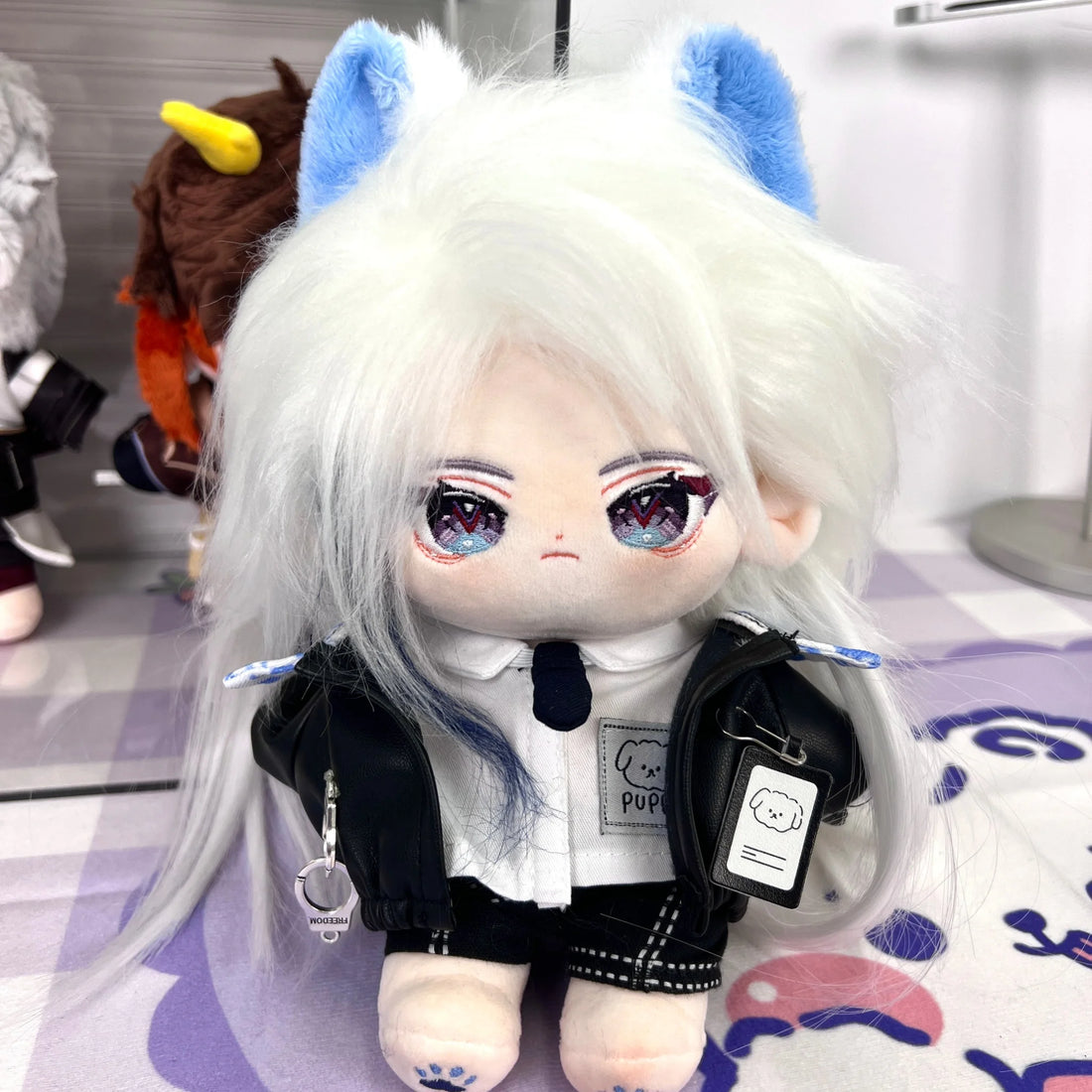 20Cm Genshin Impact Neuvillette Plush Cute Doll Outfit Changeable(Pre-Order Ship Within 15 Days)