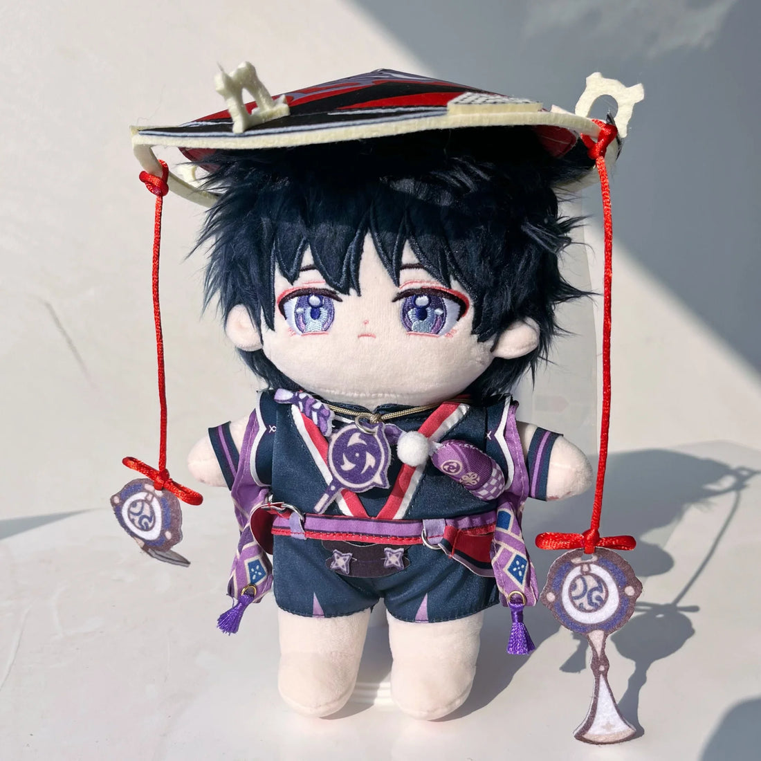 20Cm Genshin Impact Scaramouche Cotton Doll Plushie With Clothes