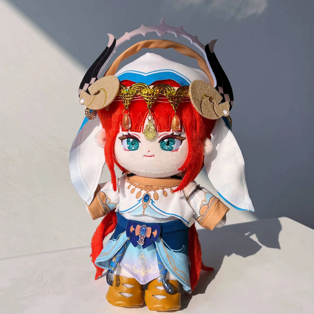 20Cm Genshin Nilou Cotton Doll Plushie Outfit Changeable Nilu With Outfit