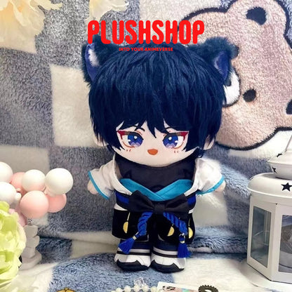 20Cm Genshin Wanderer Plushie Doll Outfit Changeable