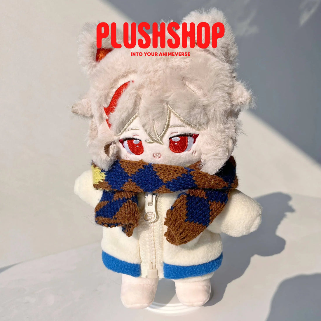 20Cm Kazuha Stuffed Plushie Doll Gifts For Game Fans Collection With Bones And Outfit