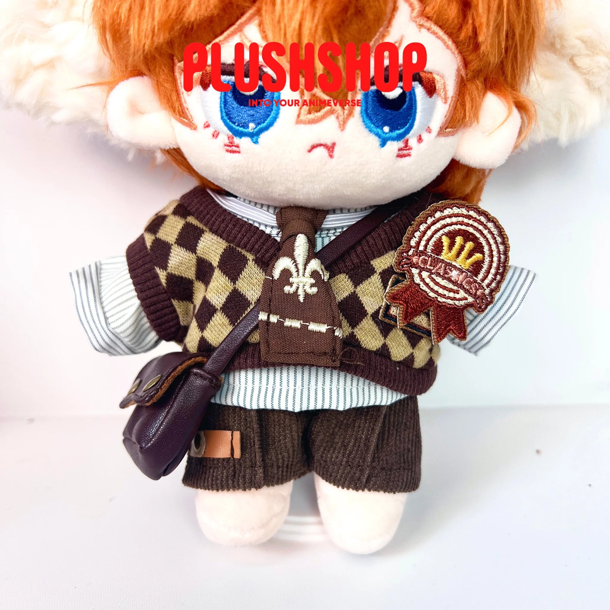 20Cm Bungo Stray Dogs Nakahara Chuuya Stuffed Plushie Outfit Changeable 玩偶