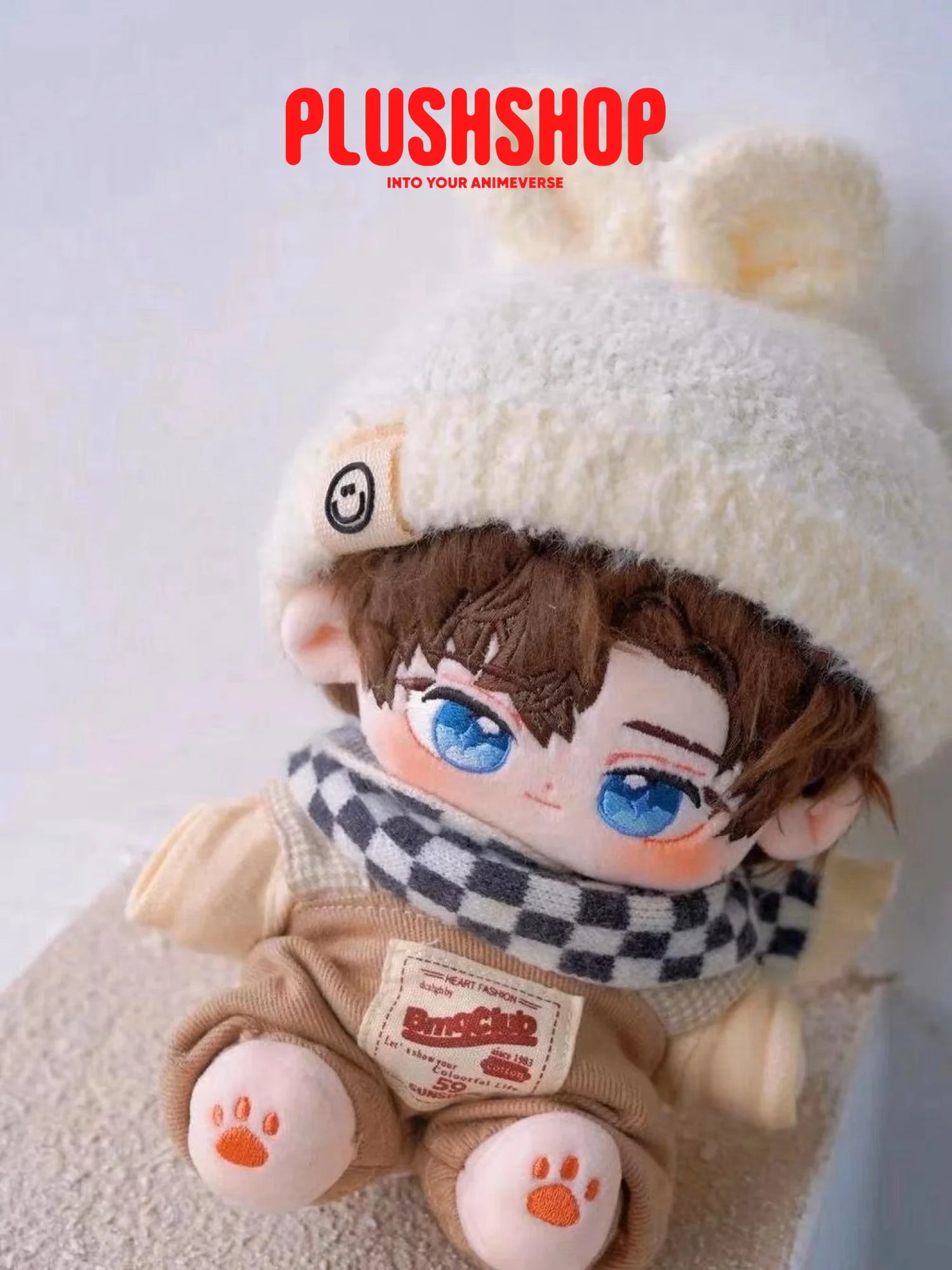 20Cm Tears Of Themis Artem Wing Stuffed Plushie Outfit Changeable Doll With Oufit 1 +Ear