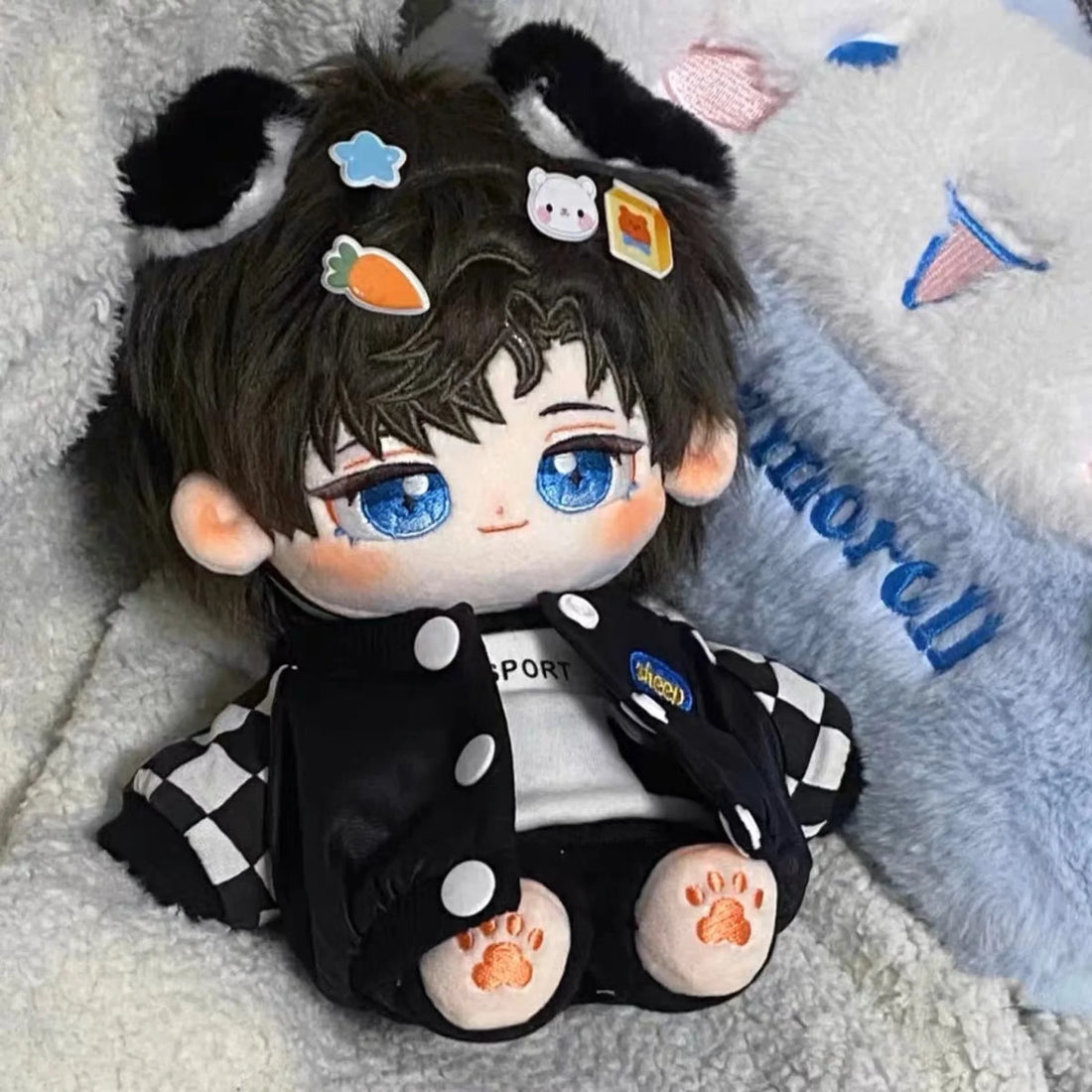 20Cm Tears Of Themis Artem Wing Stuffed Plushie Outfit Changeable Doll With Oufit 3+Ear
