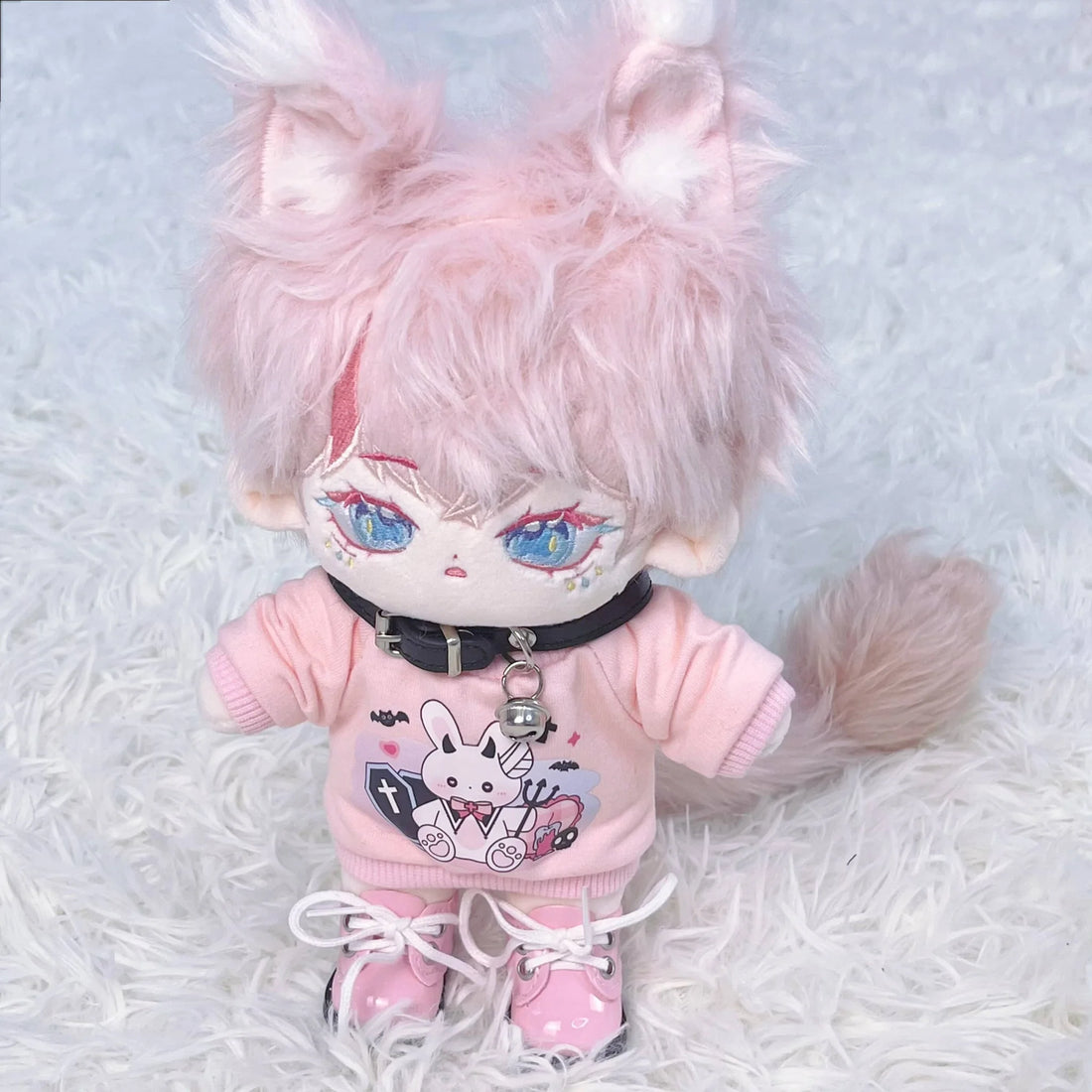 20Cm The Mountainsea Kylin Plush Cute Doll With Outfit Changeable Full Set Outfits Include Shoes