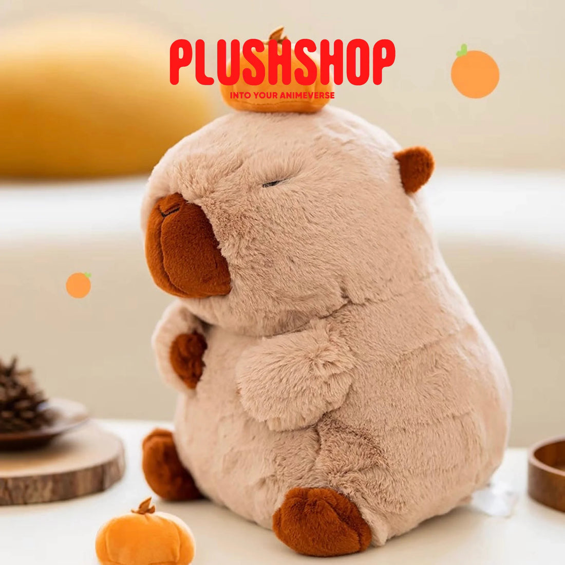 25Cm Peaceful Capybara Plushies Cute Puppet 玩偶