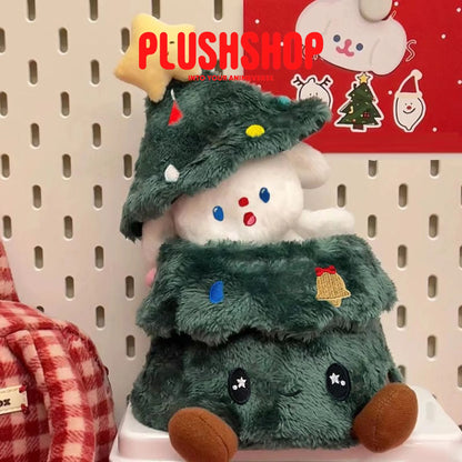 30Cm Cute Plush Christmas Tree Desktop Decoration Cotton Doll Outfit 毛绒装饰