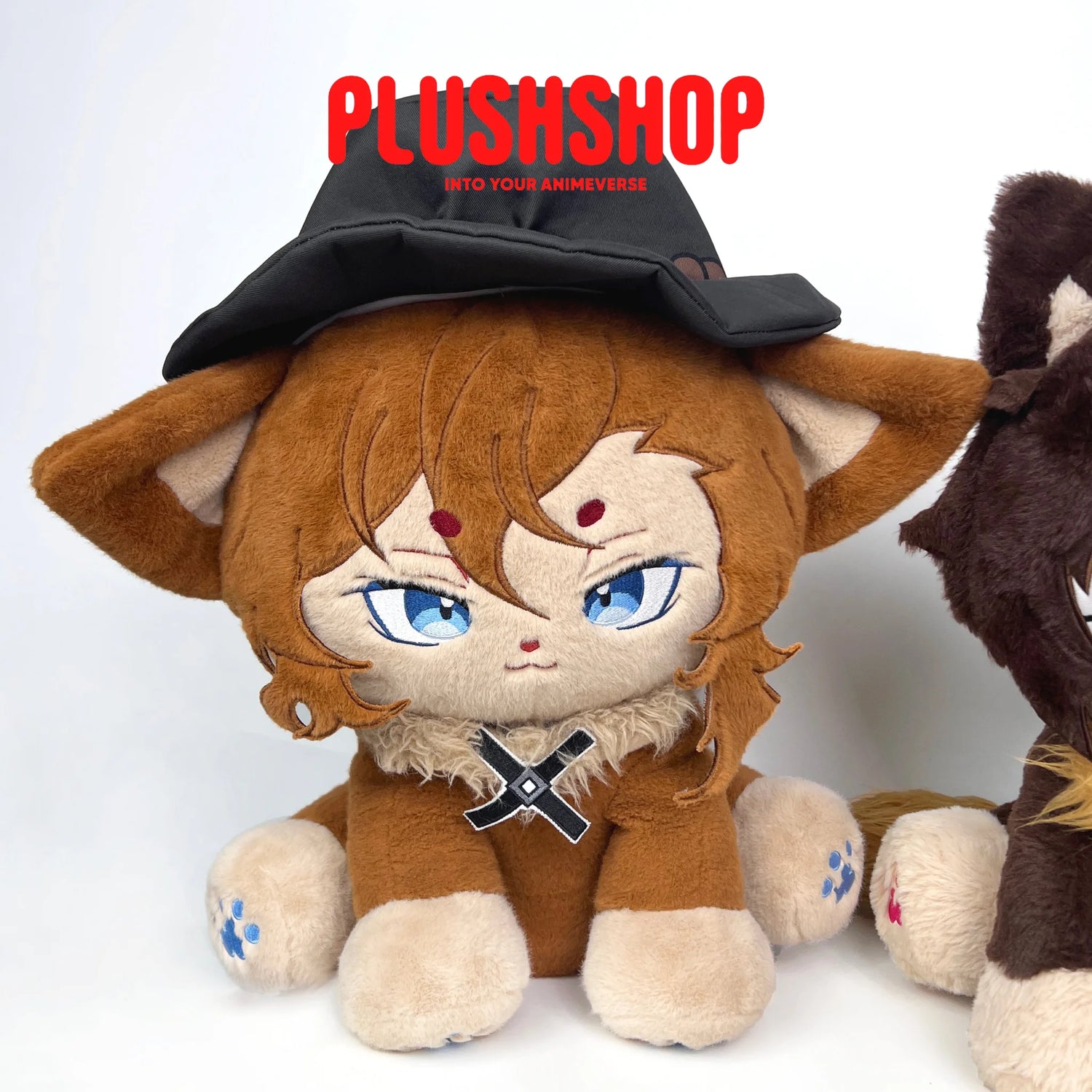 45Cm Dazai &amp; Chuuya Meow Combo Pack 玩偶与玩具套装