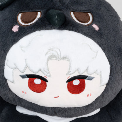 Sylus Grumpy Crow Pillow