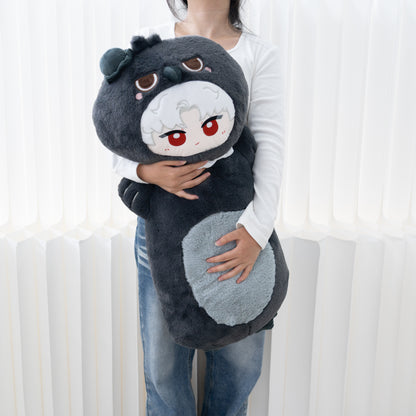 Sylus Grumpy Crow Pillow