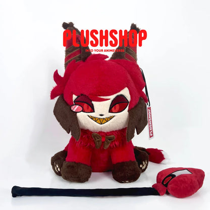 「Debut Sale」45Cm Alastor Meow Hazbin Hotel 45Cm Meow(Pre-Order) 玩偶