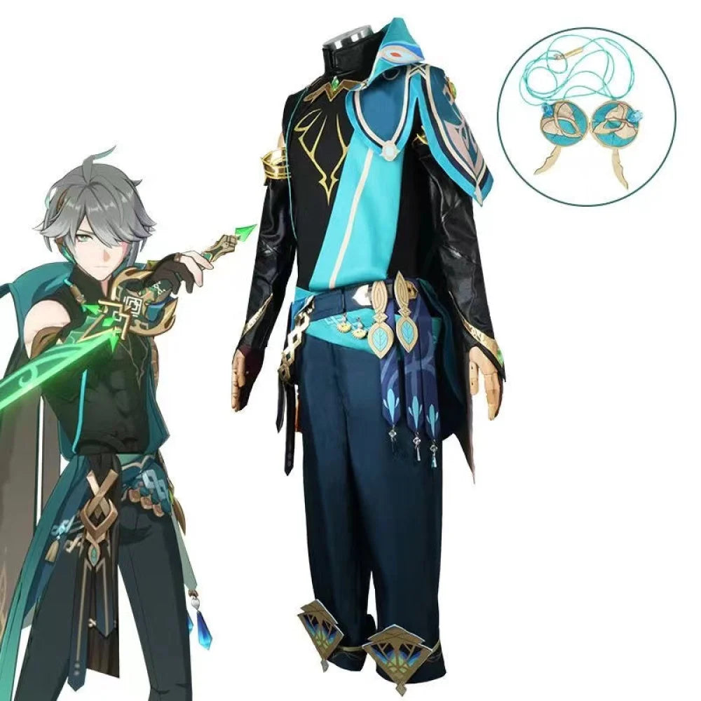 Genshin Impact Alhaitham Cosplay Outfit Clohes