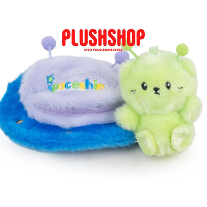 Alien Cat Keychain - 4inch Alien Cat KEYCHAIN (IN STOCK) - 玩偶