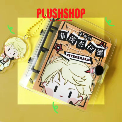 Bungo Stray Dogs Cute Notebook With Keychain Francis Scott Key Fitzgerald 本子