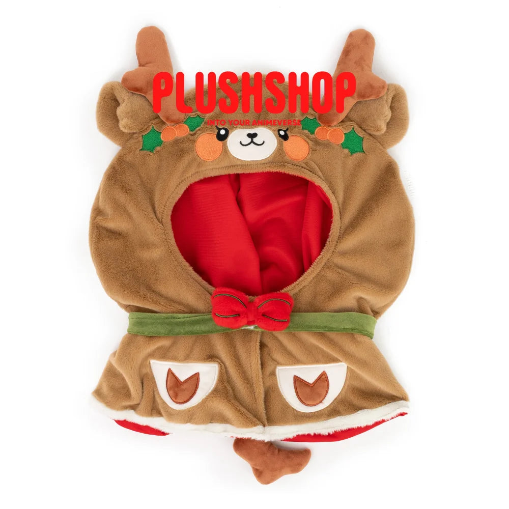 Christmas Reindeer Cloak For 17IN Meow Christmas Reindeer cloak(Pre order: Shipping at December 1-15) 玩偶