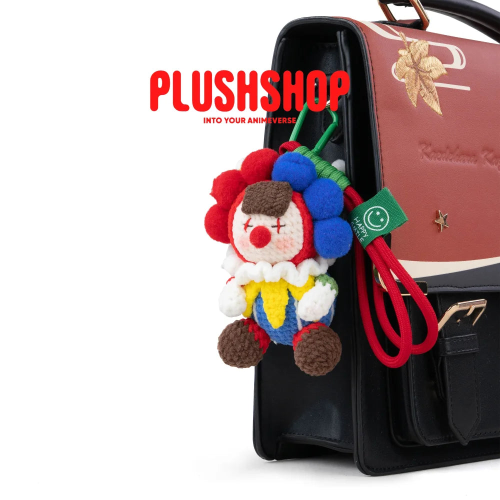 Crochet Clown Keychain - 6inch Crochet Clown (IN STOCK) - 玩偶