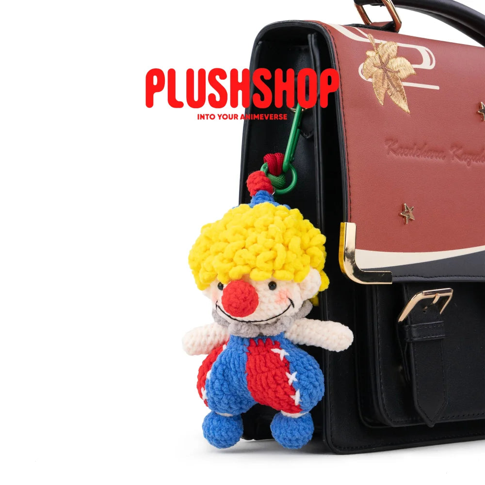 Crochet Clown Keychain - 6inch Crochet Clown (IN STOCK) - 玩偶