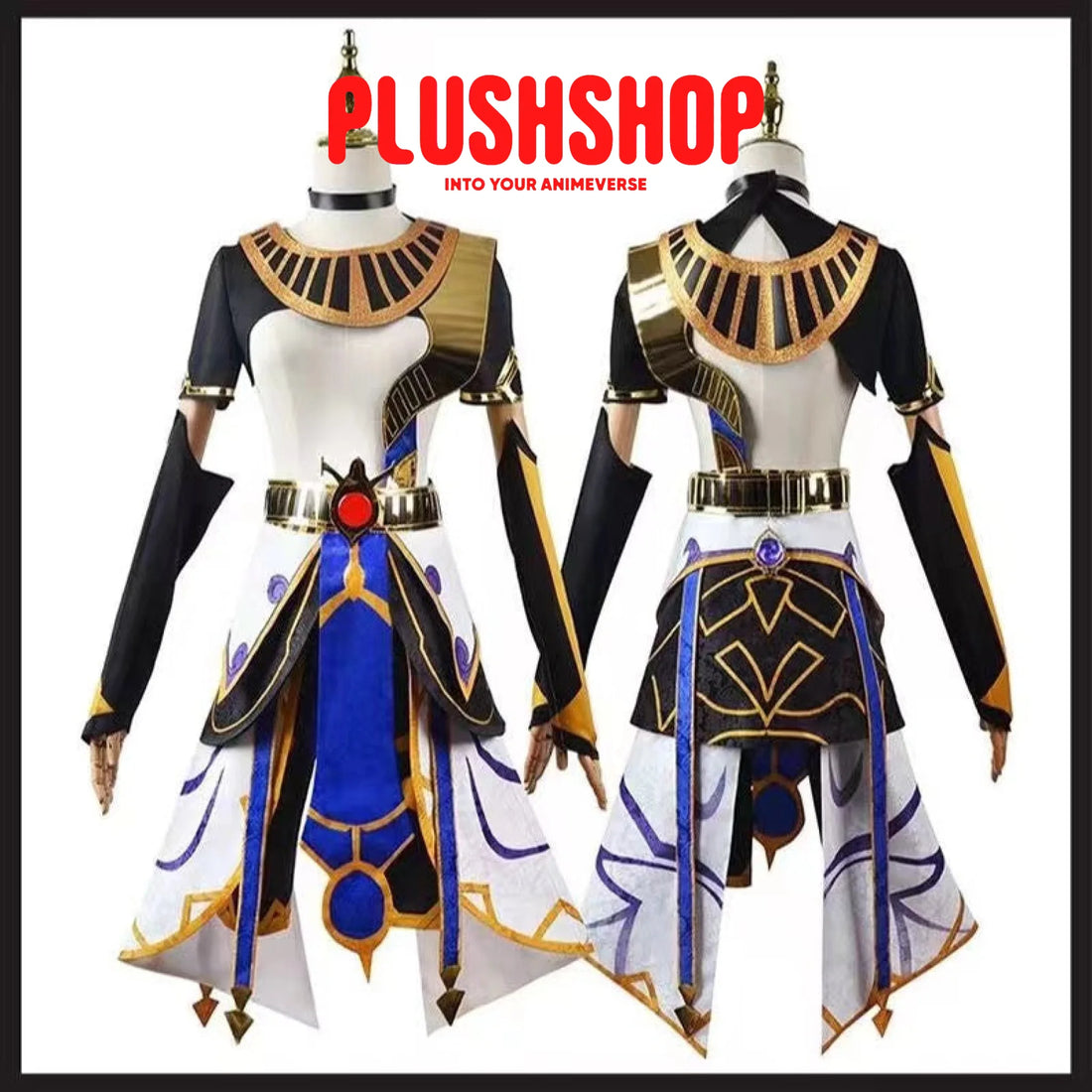 Genshin Impact Cyno Cosplay Costume Full Set Wig Included