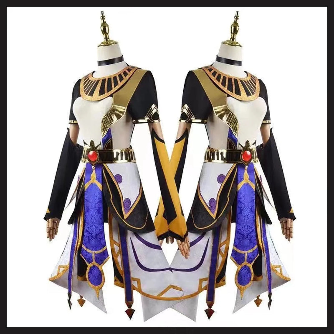 Genshin Impact Cyno Cosplay Costume Full Set Wig Included