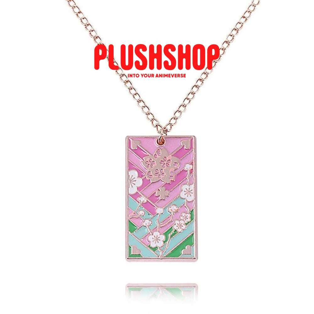 Demon Slayer Tanjirou Rengoku Necklace Kanroji Mitsuri N965