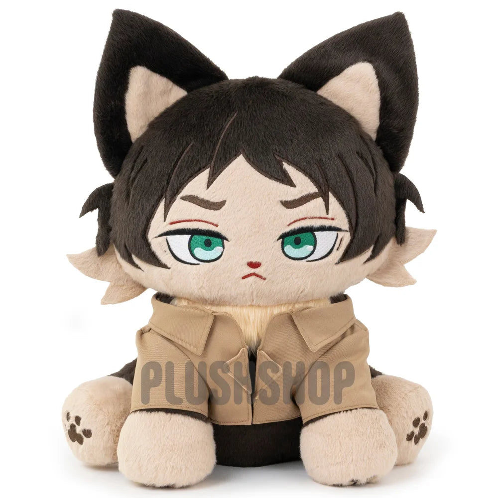 Erenmeow Attack on Titan(17IN) Erenmeow(Pre-order:Ship at May15-30) 玩偶