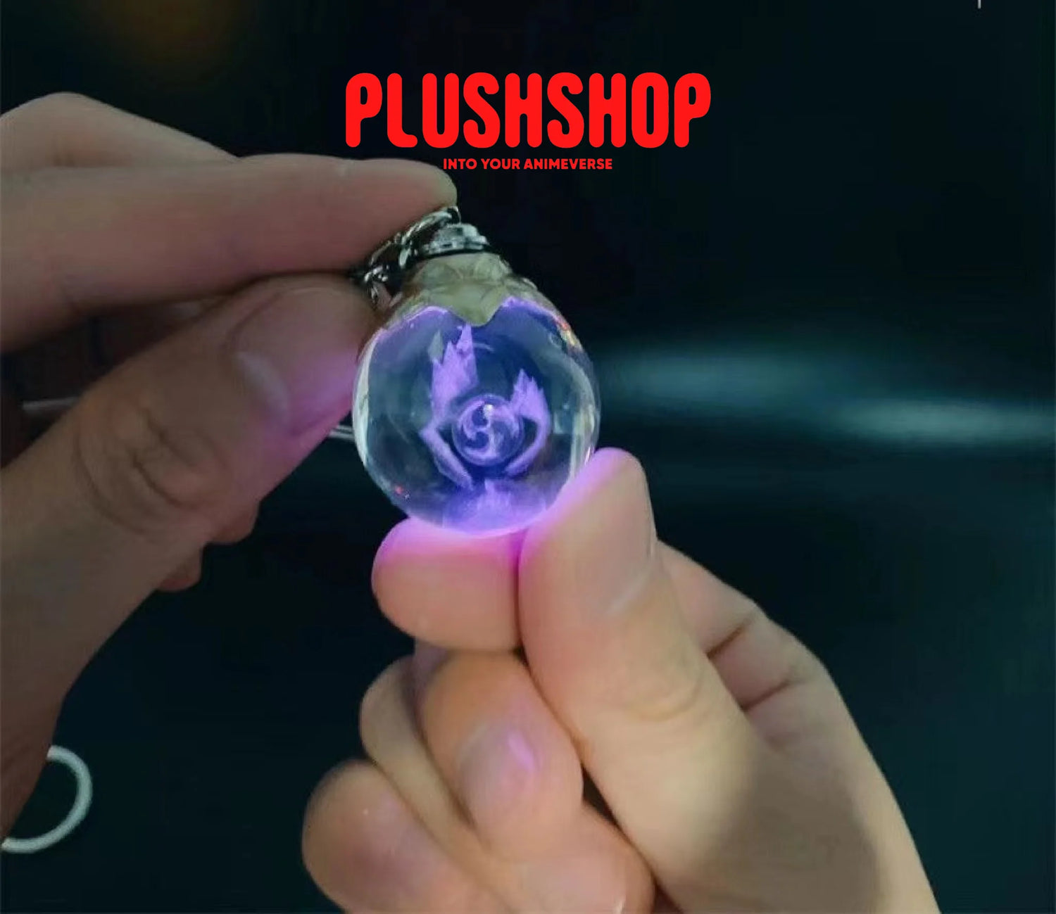 Genshin Impact Glass Ball Luminous Keychain Accessory 4(Buy 2 Get Free Shipping)