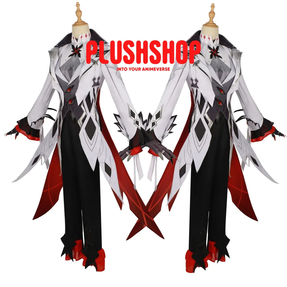Genshin Impact Arlecchino Cosplay Costume Full Set Cosplay 套装