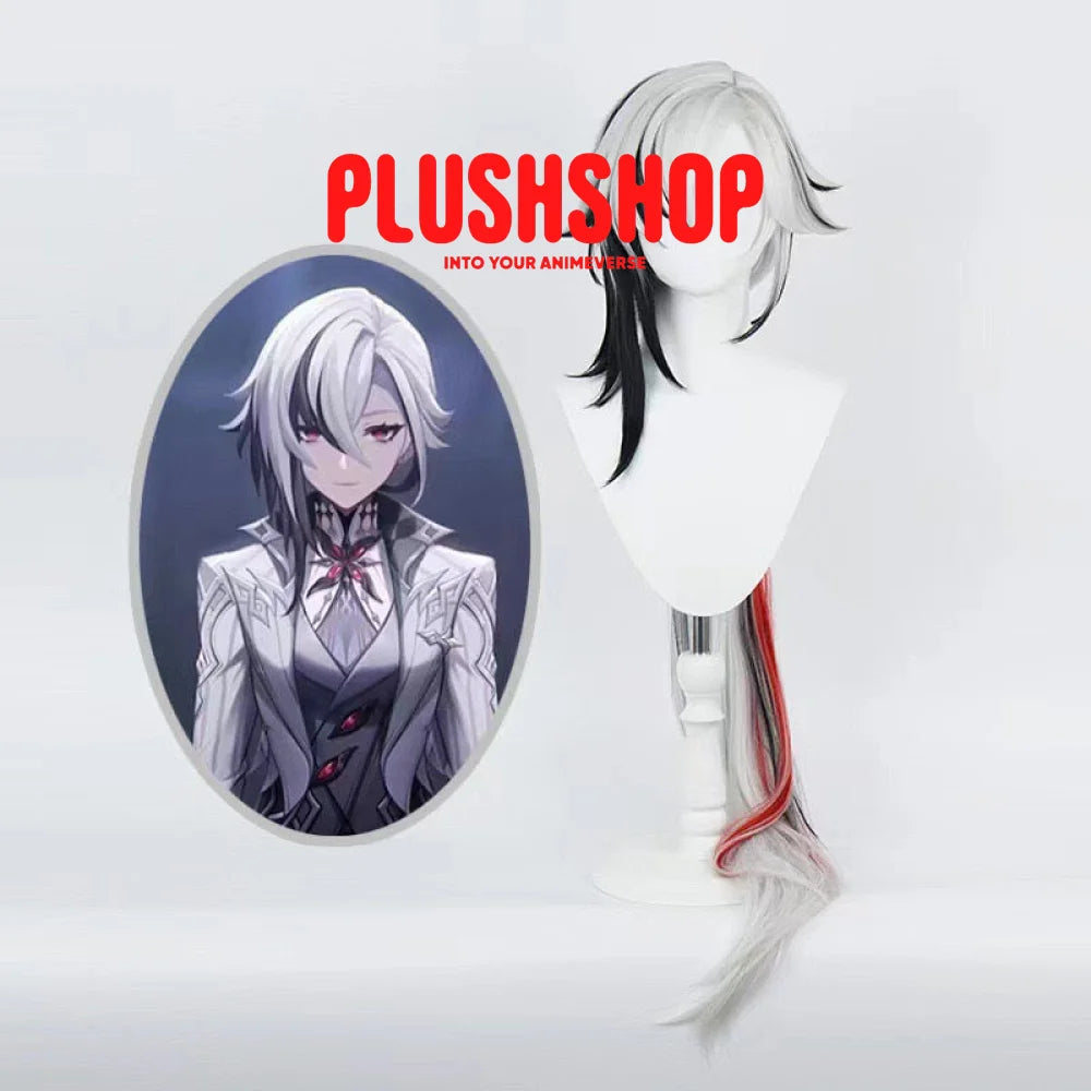 Genshin Impact Arlecchino Cosplay Costume Full Set Wig Only(Free Size) / Xs Cosplay 套装