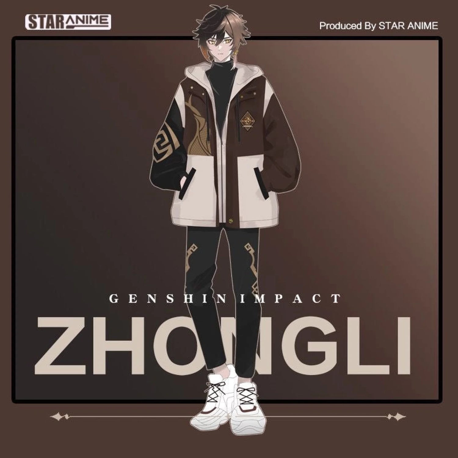 Genshin Impact Character Zhongli Element Coat