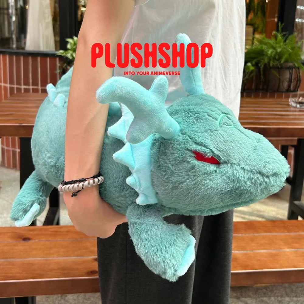Genshin Impact &Honkai Starrail Characters Zhongli Danheng Themed Dragon-Shaped Pillow