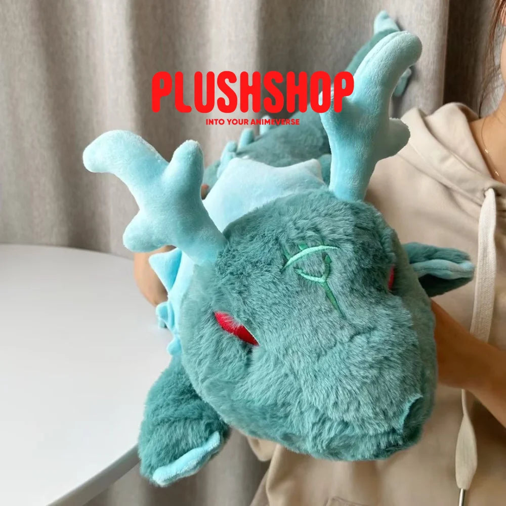 Genshin Impact &Honkai Starrail Characters Zhongli Danheng Themed Dragon-Shaped Pillow