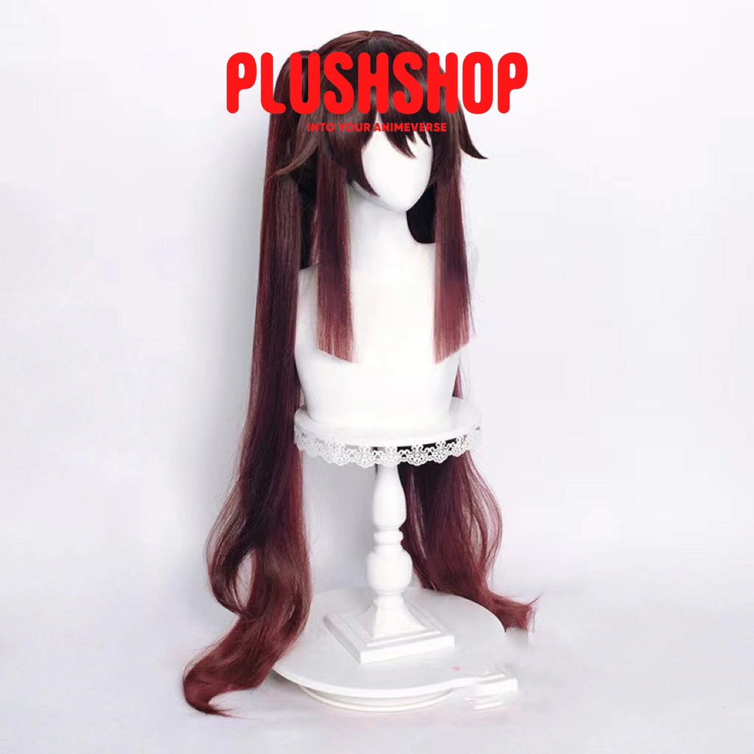 Genshin Impact Hutao Cosplay Wig