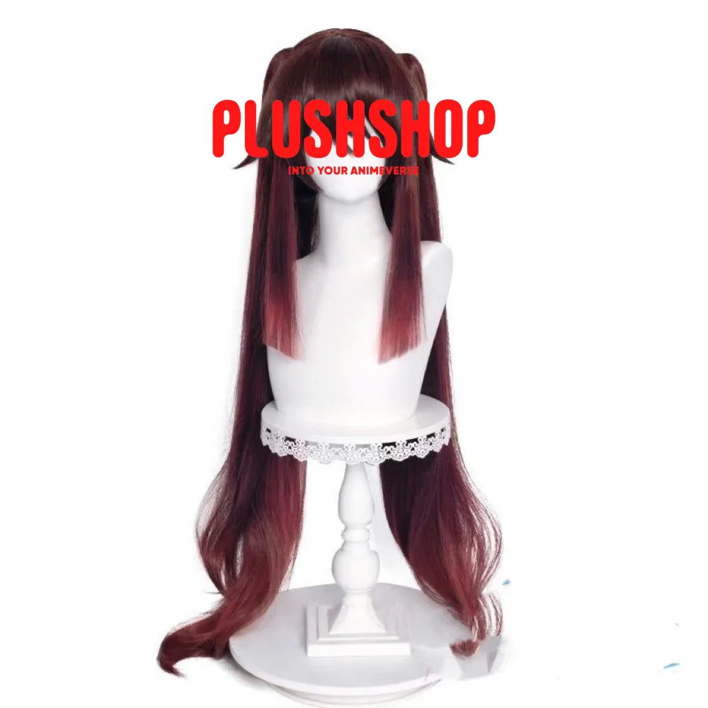 Genshin Impact Hutao Cosplay Wig Wig+Wig Net+Anti-Slip Belt Of Wig