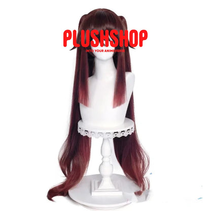 Genshin Impact Hutao Cosplay Wig Wig+Wig Net+Anti-Slip Belt Of Wig