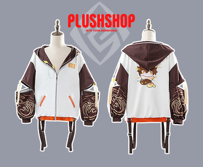 Genshin Impact Tartaglia&amp;Zhongli Theme Costume Cosplay Casual Wearing Outfit Coat(Pre- Order