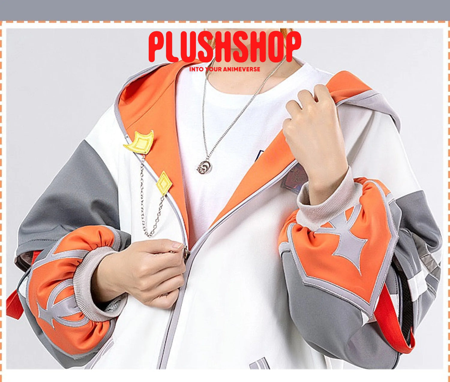 Genshin Impact Tartaglia&amp;Zhongli Theme Costume Cosplay Casual Wearing Outfit Coat(Pre- Order