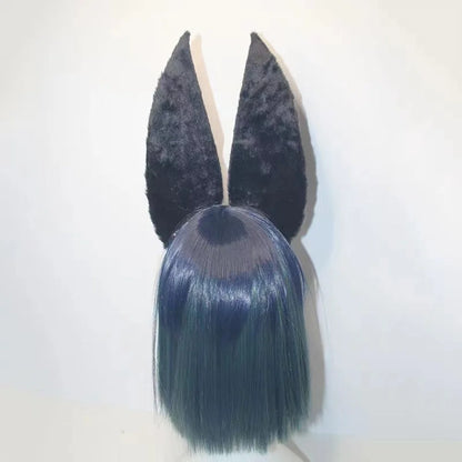 Genshin Impact Tighnari Cosplay Wig And Furry Ears