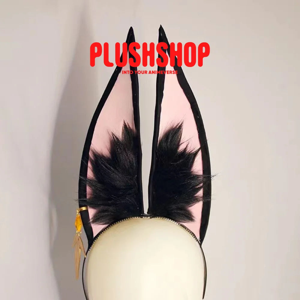 Genshin Impact Tighnari Cosplay Wig And Furry Ears